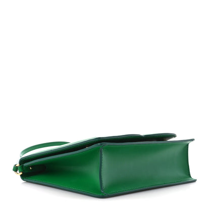 Dolce & Gabbana Calfskin DG Logo Flap Crossbody Bag Green 4 of 9