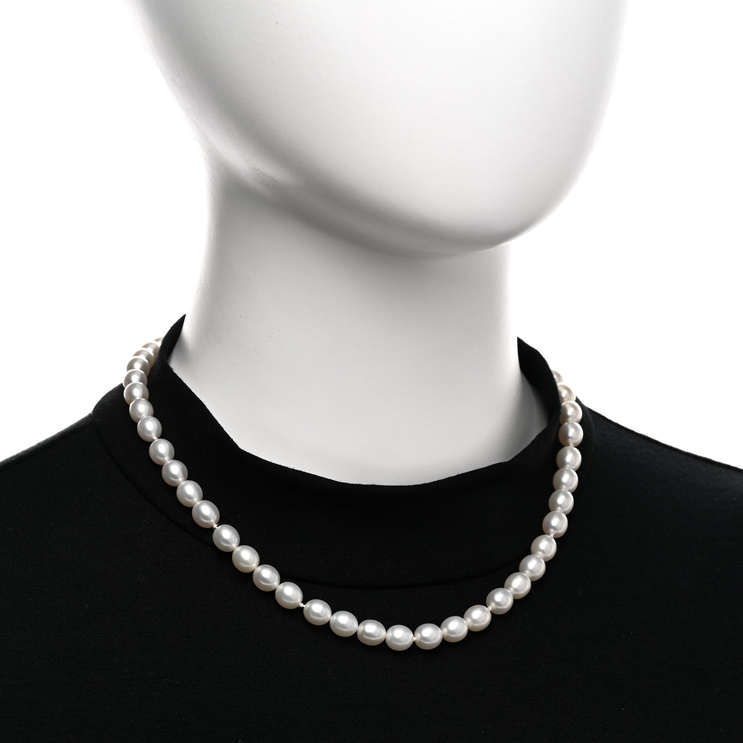 Sterling Silver Pearl Strand Toggle Necklace