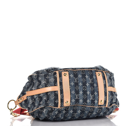 Louis Vuitton Denim Raye Cabas GM 4 of 15