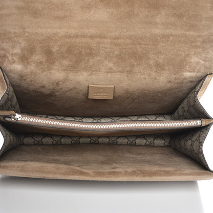 Gucci GG Supreme Monogram Medium Dionysus Shoulder Bag Taupe 7 of 9