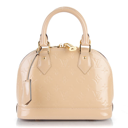 Louis Vuitton Vernis Alma BB Dune 1 of 7