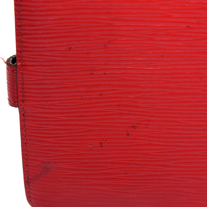 Louis Vuitton Epi Small Ring Agenda Cover Castillan Red 22 of 23