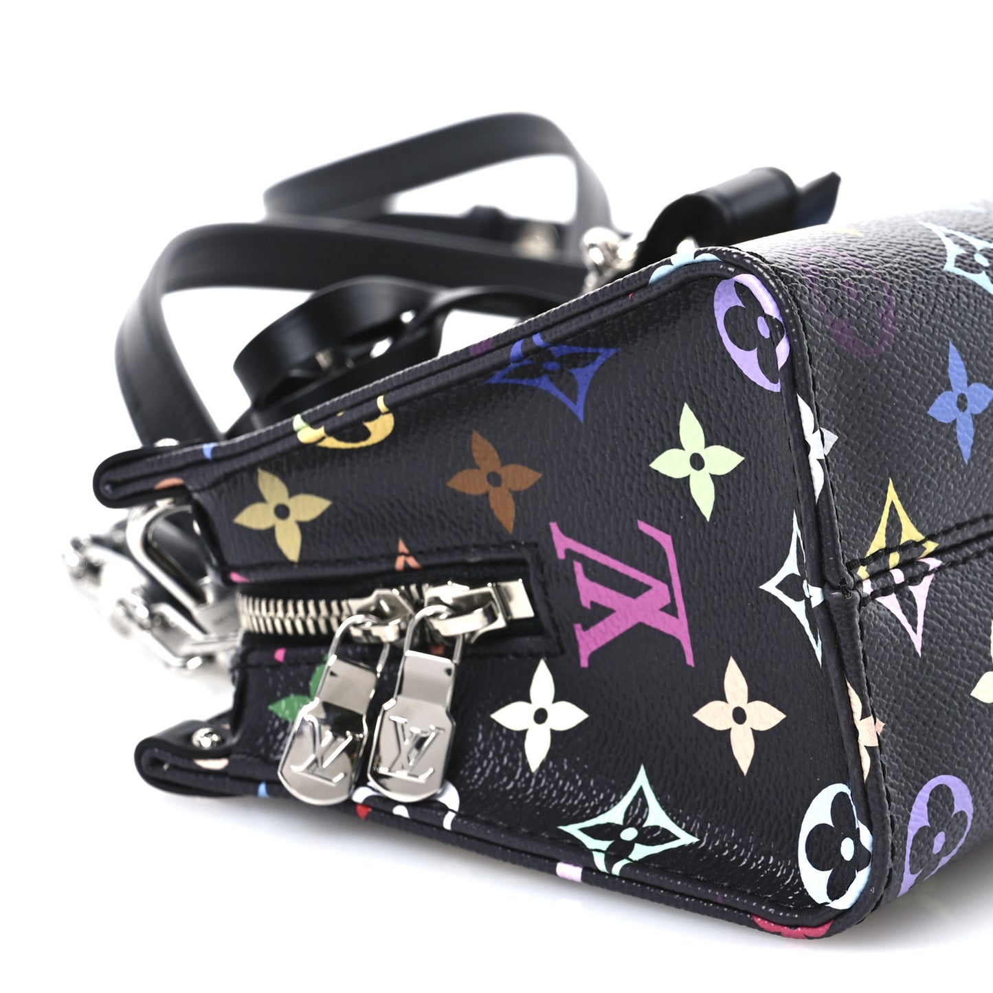 LV X TM Monogram Multicolor OnTheGo East West Black