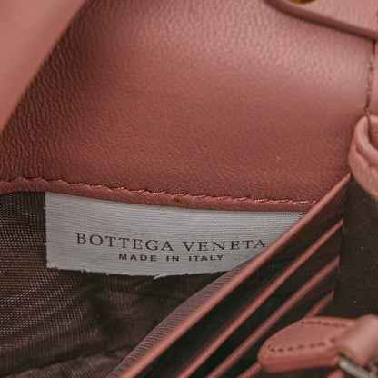 Bottega Veneta Nappa Intrecciato Continental Wallet on Chain Violet 7 of 11