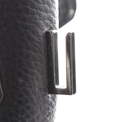 Hermes Taurillon Clemence Birkin 30 Black 25 of 42