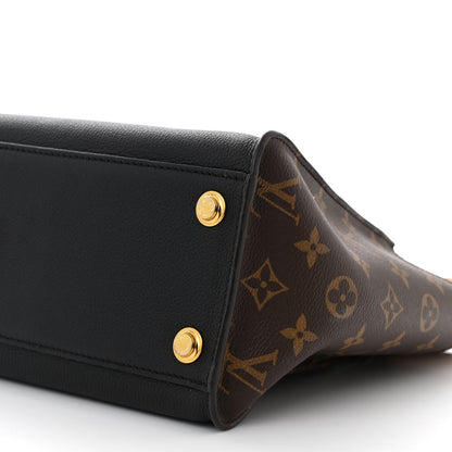 Louis Vuitton Calfskin Monogram On My Side Black 9 of 11