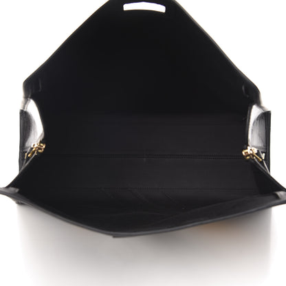 Fendi X FILA Glazed Fabric FF 1974 Mania Medium Peekaboo Defender Cover Black White 5 of 11