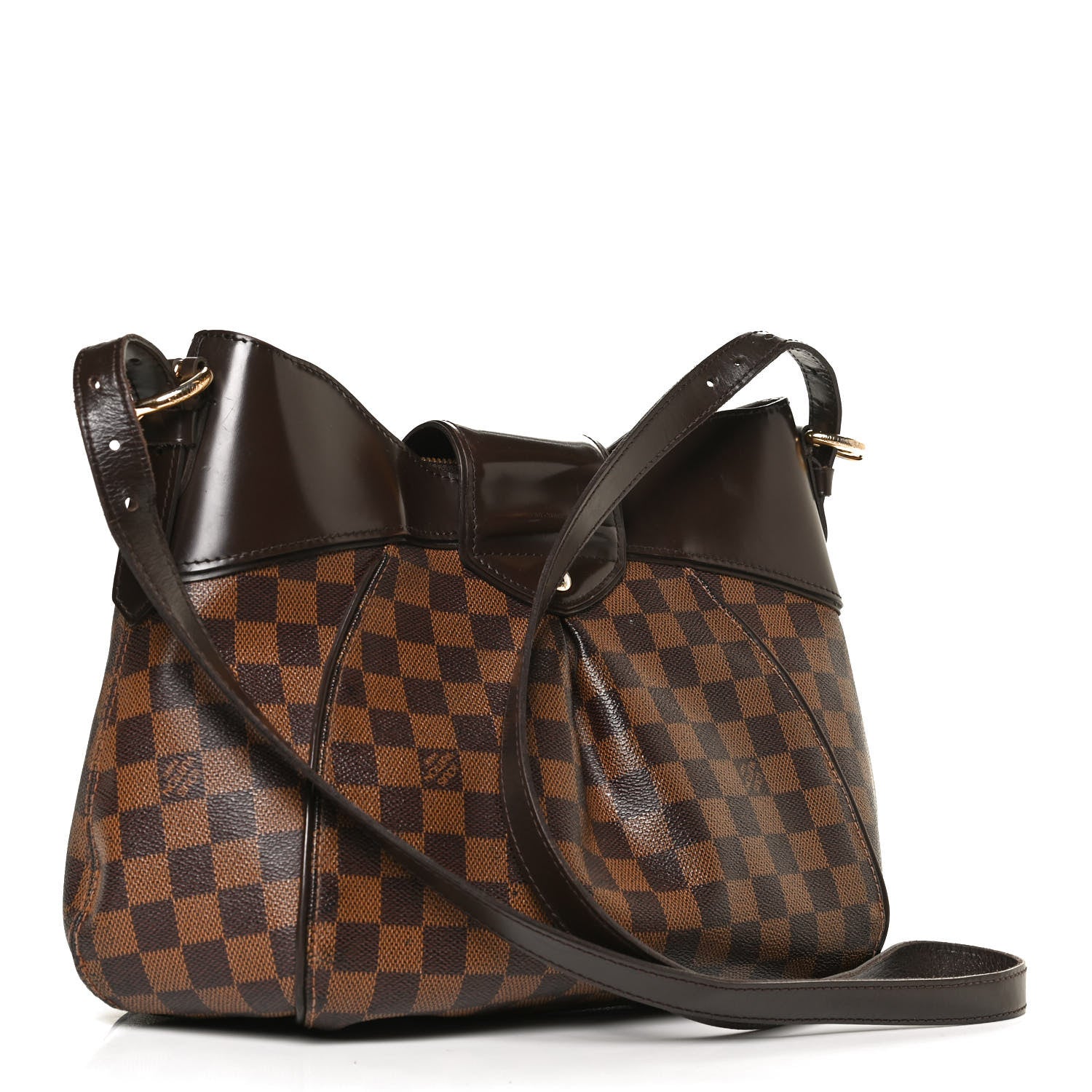 Louis Vuitton Damier Ebene Sistina MM 3 of 12