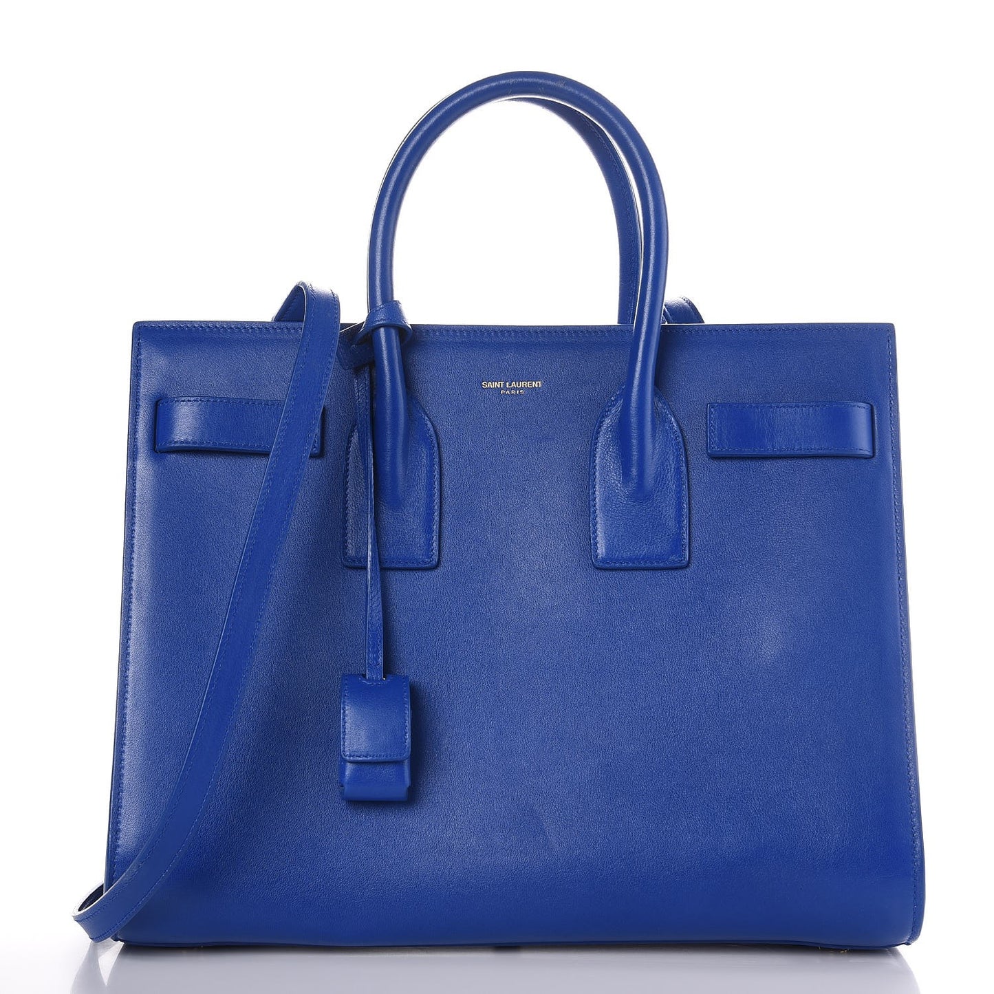 Calfskin Small Sac De Jour Blue Majorelle
