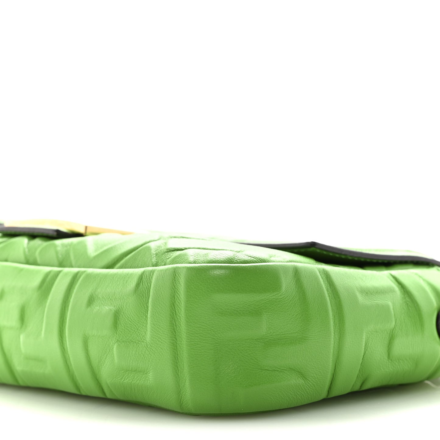 Nappa FF 1974 Embossed Baguette Tomatillo