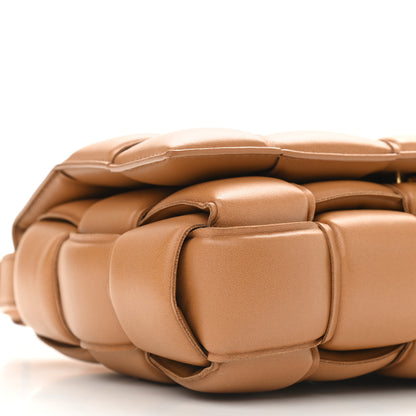 Bottega Veneta Nappa Maxi Intreccio Padded Cassette Crossbody Bag Caramel 7 of 8