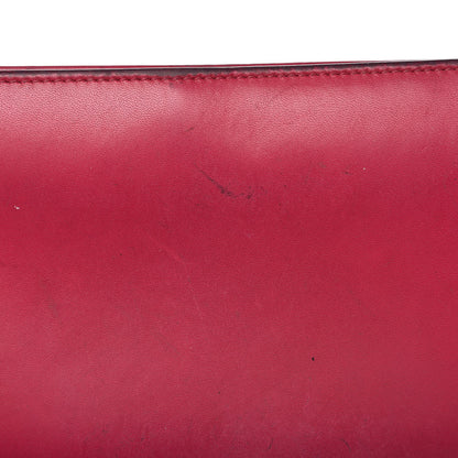 Saint Laurent Calfskin Classic Zip Around Continental Wallet Fuchsia 12 of 13