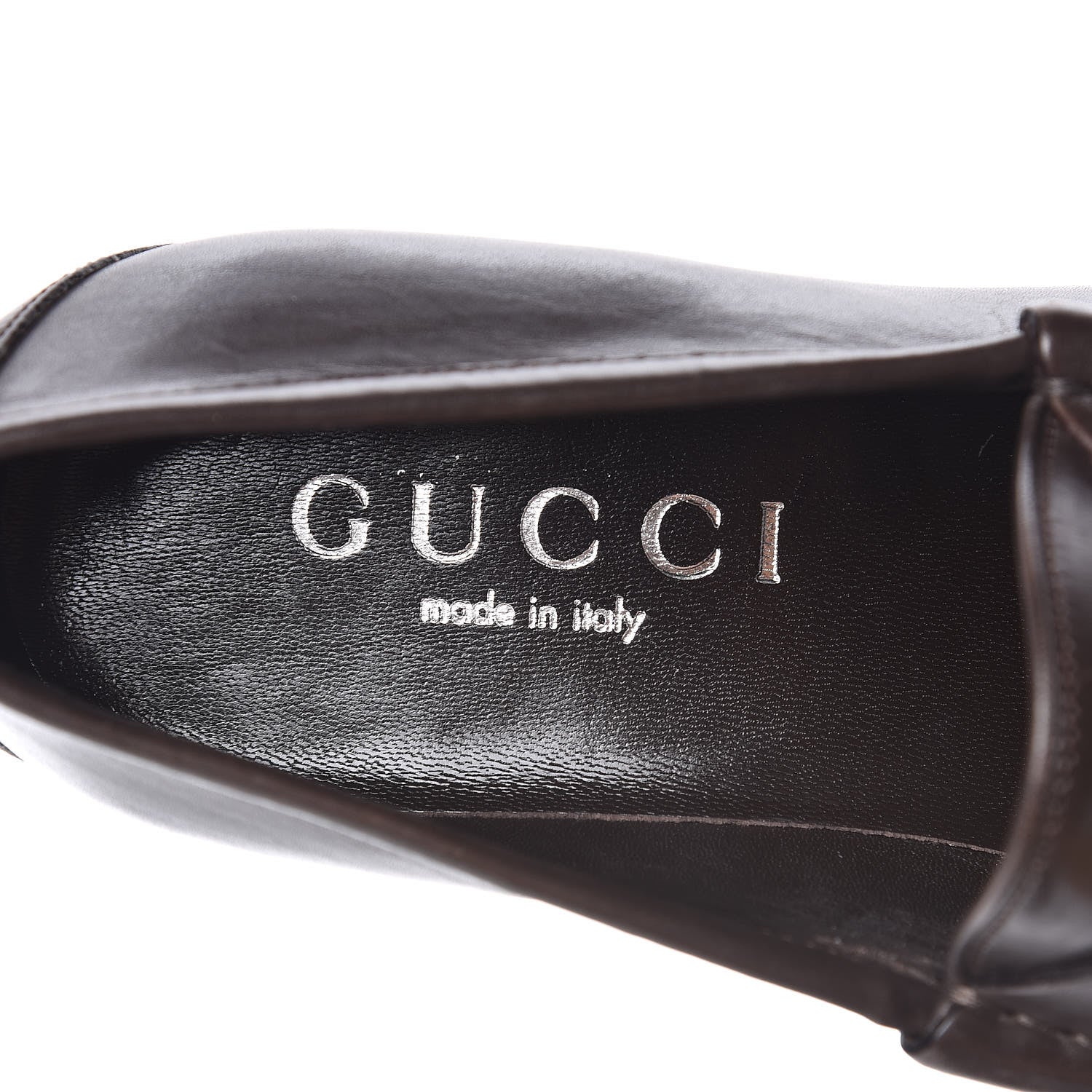 Gucci Calfskin Mens 1953 Horsebit Loafers 7 Marrone 9 of 10