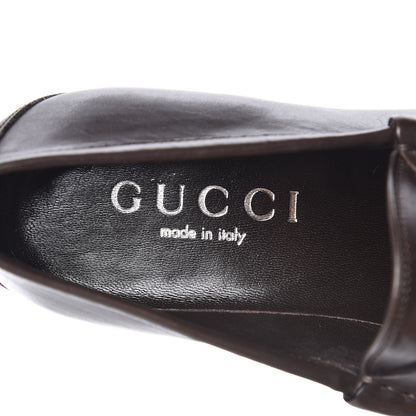 Gucci Calfskin Mens 1953 Horsebit Loafers 7 Marrone 9 of 10