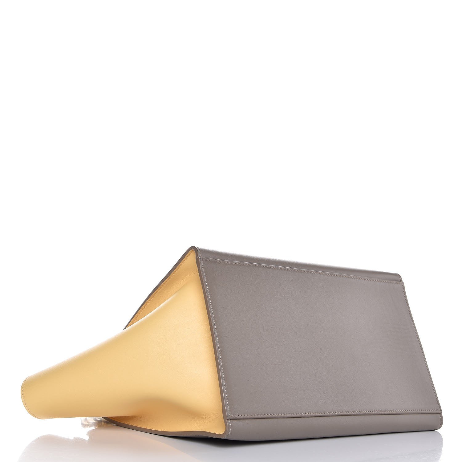 Celine Smooth Calfskin Medium Tri-Color Trapeze Butter 4 of 6