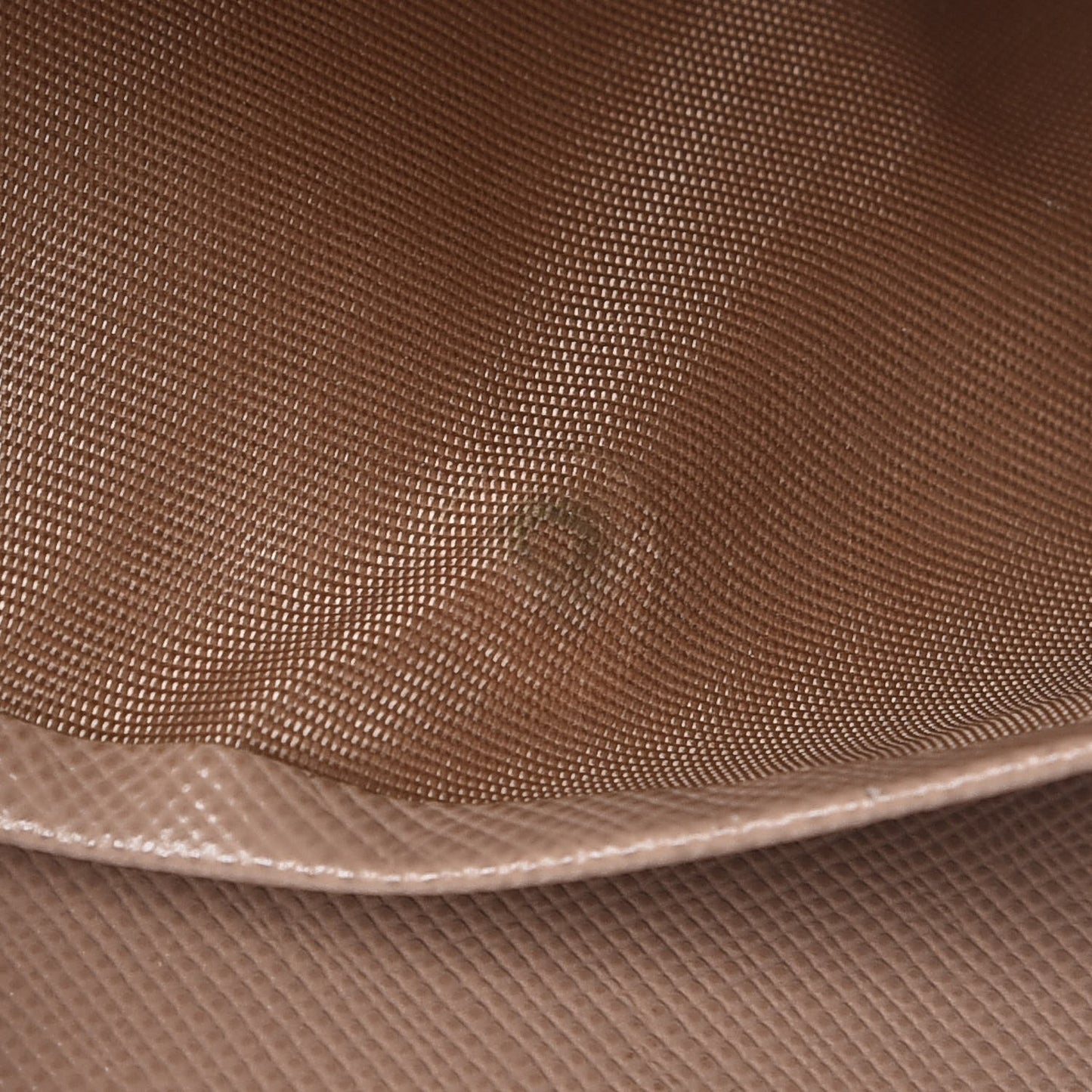 Metallic Saffiano French Flap Compact Wallet Silver