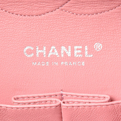 Chanel Lambskin Quilted Medium Double Flap Light Pink 9 of 10