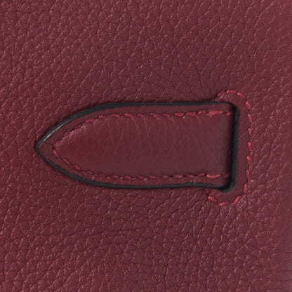Hermes Togo Birkin 30 Rouge H 9 of 31