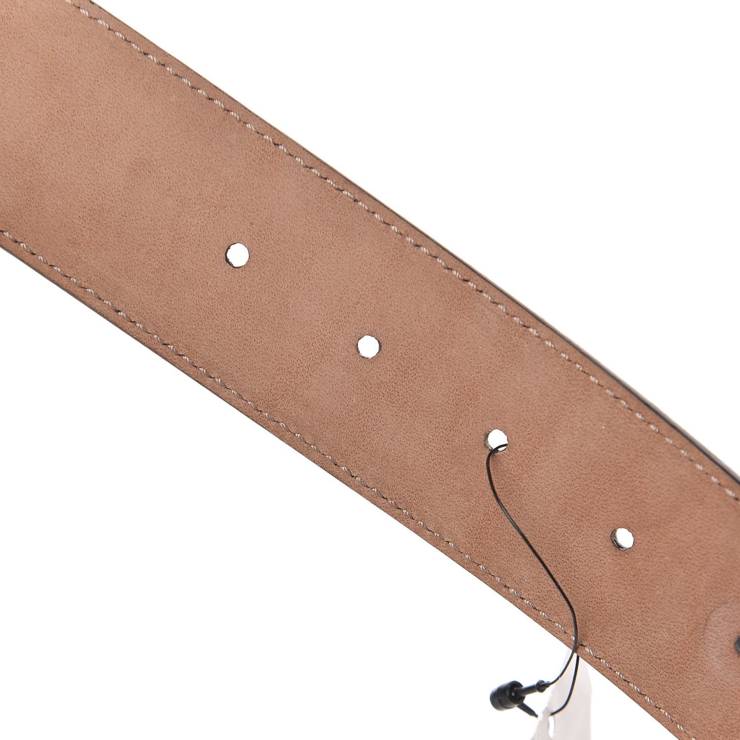Calfskin Web Interlocking G Belt 120 48 Dark Brown