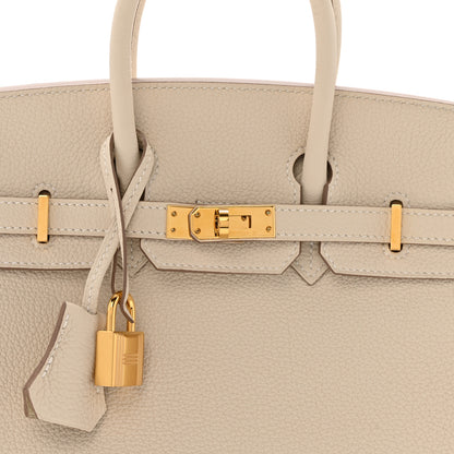 Hermes Togo Birkin 25 Craie 8 of 11