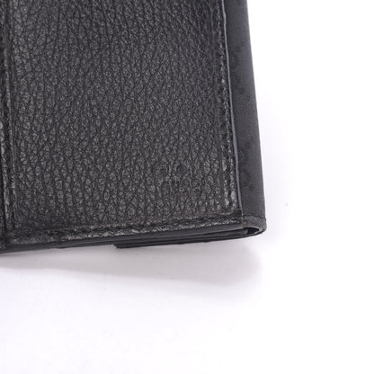 Gucci Monogram Eclipse Continental Wallet Black 6 of 7