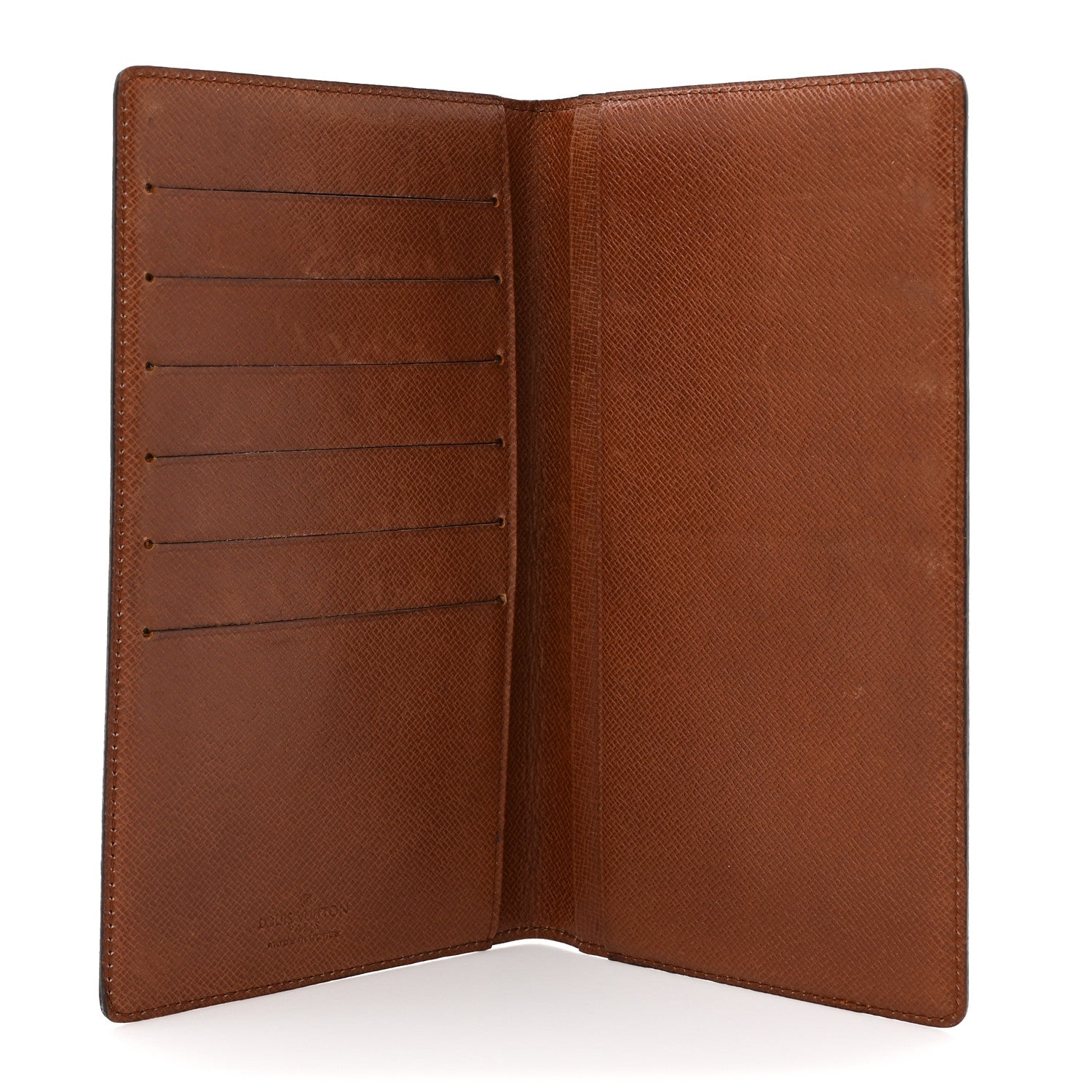 Louis Vuitton Monogram Porte Valeurs Checkbook Wallet 5 of 10