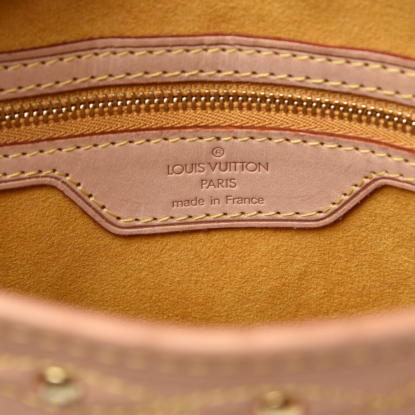 Monogram Multicolor Fringe Bucket Black