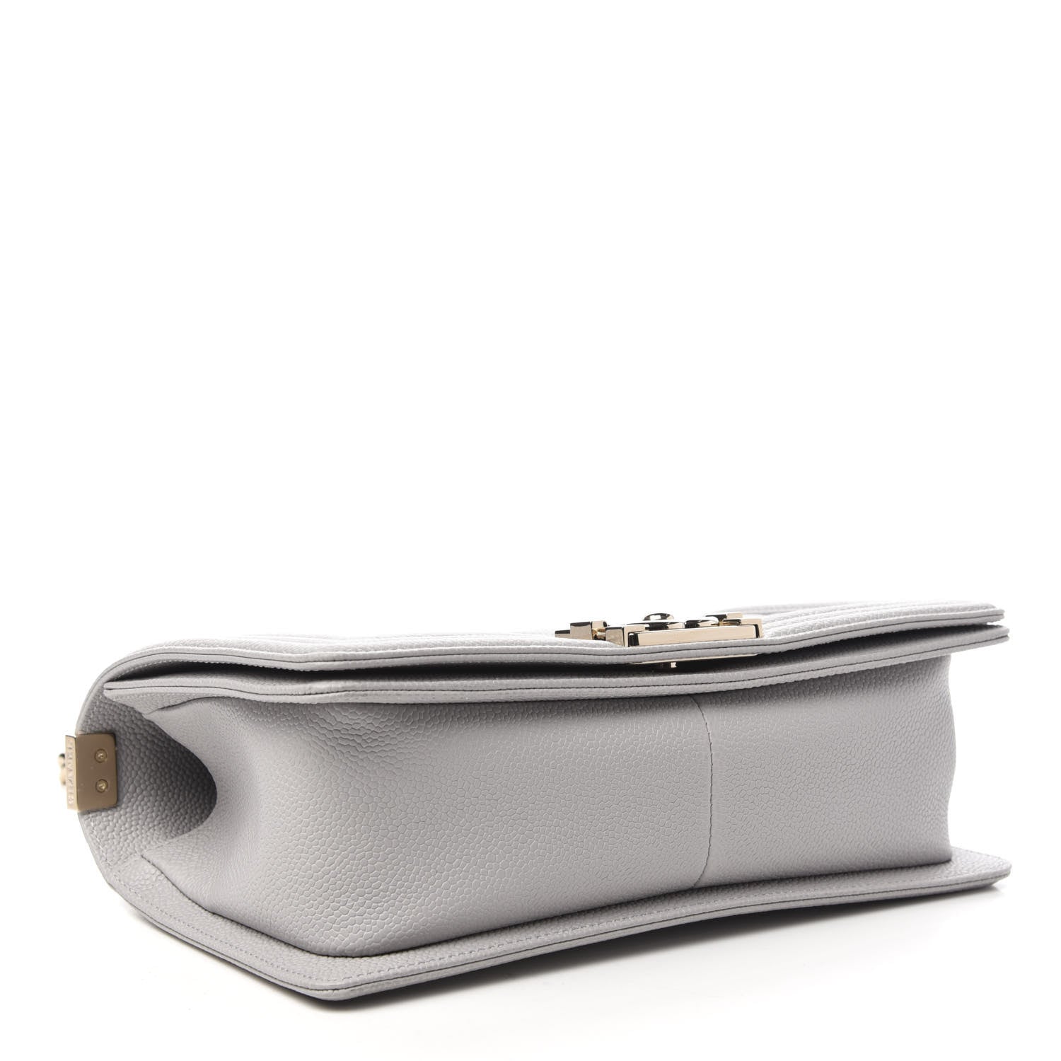 Chanel Caviar Quilted Medium Boy Flap Grey 4 of 11