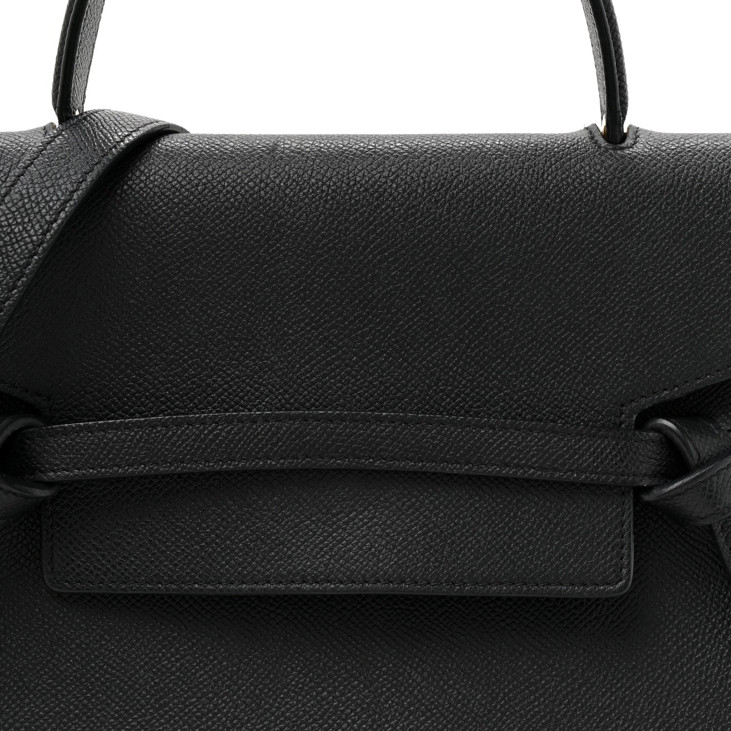 Celine Grained Calfskin Micro Belt Bag Black 7 of 9