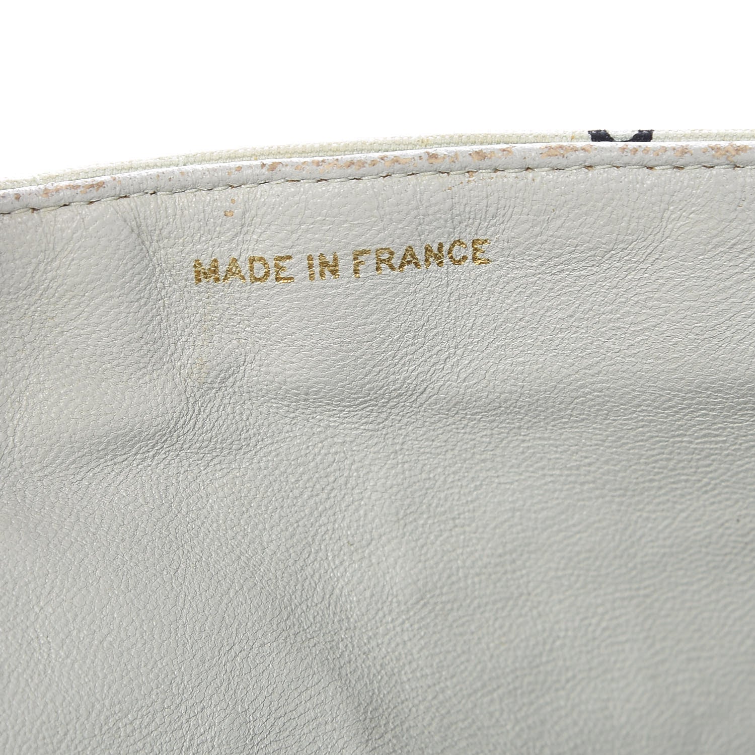 Chanel Canvas Quilted XL Jumbo Single Flap Green 7 of 21
