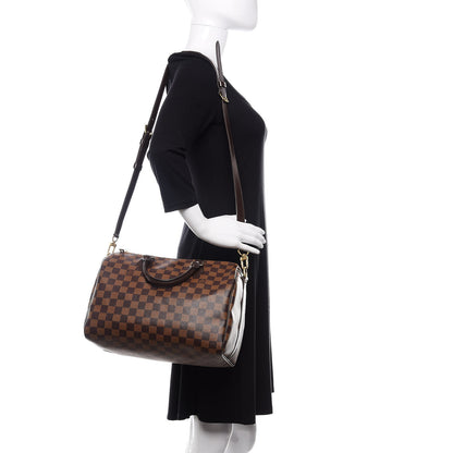 Louis Vuitton Damier Ebene Speedy Bandouliere 30 2 of 16