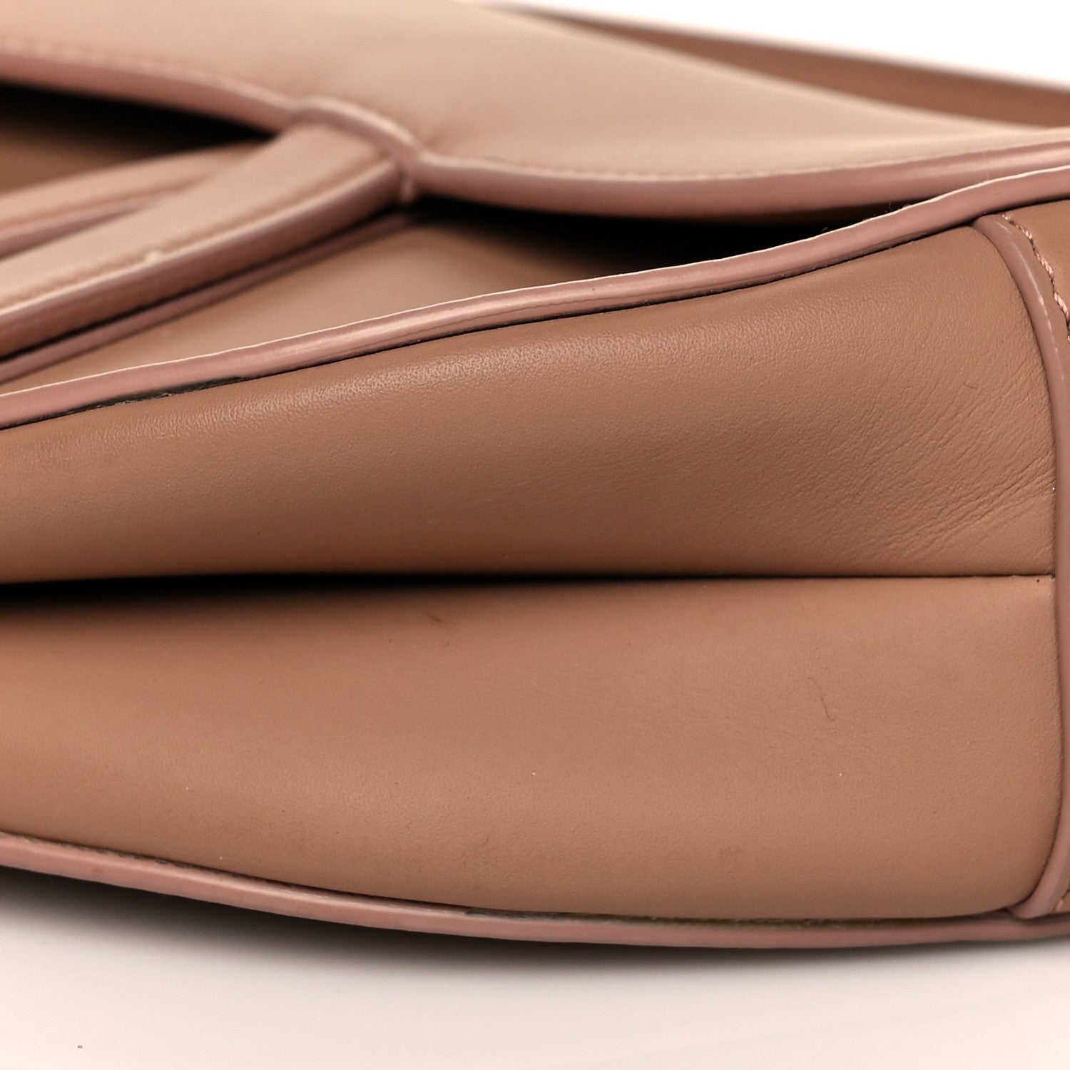 Christian Dior Ultra Matte Calfskin Saddle Bag Blush 6 of 13