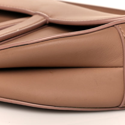 Christian Dior Ultra Matte Calfskin Saddle Bag Blush 6 of 13