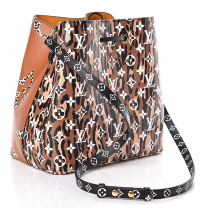 Louis Vuitton Monogram Giant Jungle NéoNoé Caramel 3 of 9