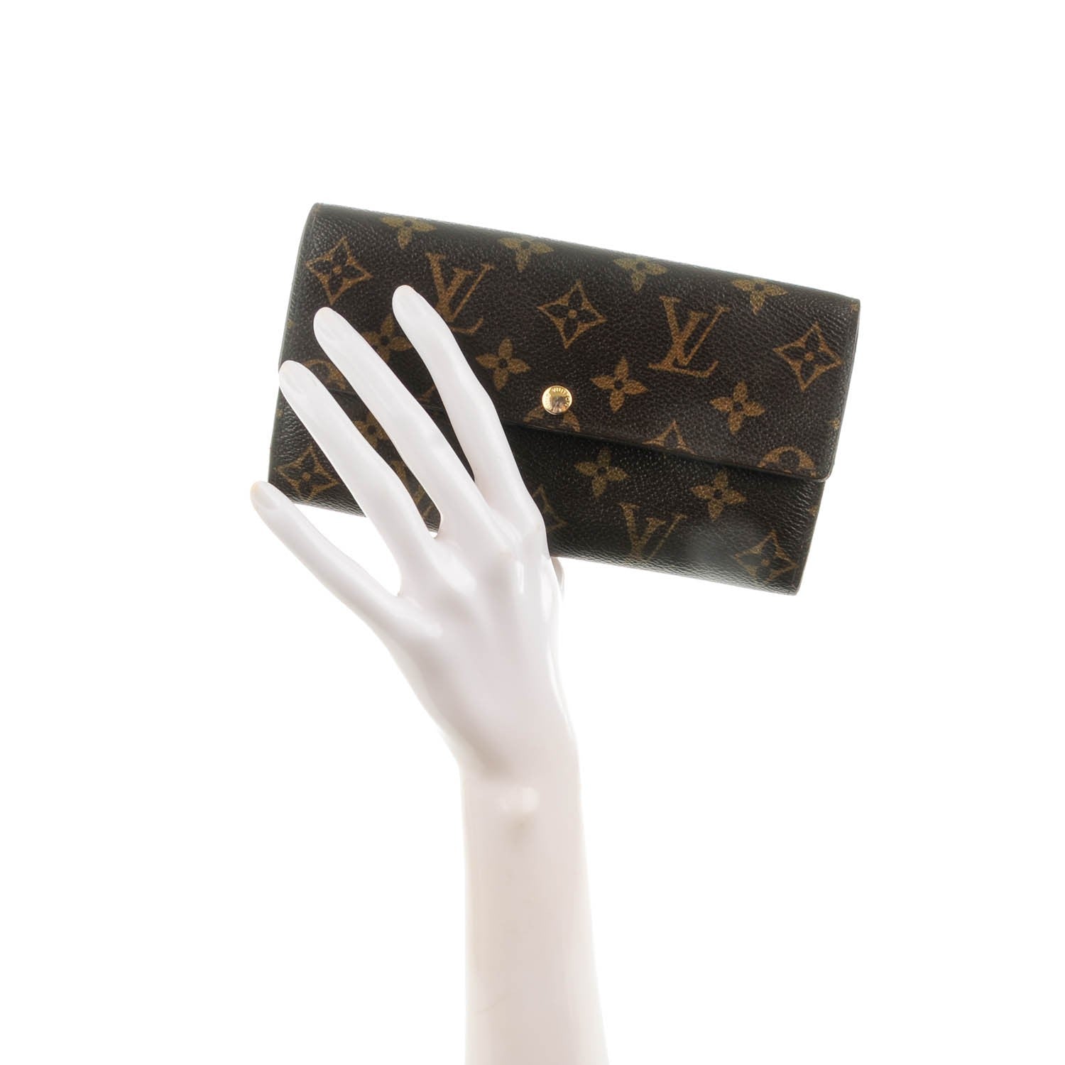 Louis Vuitton Monogram Sarah Wallet 2 of 9