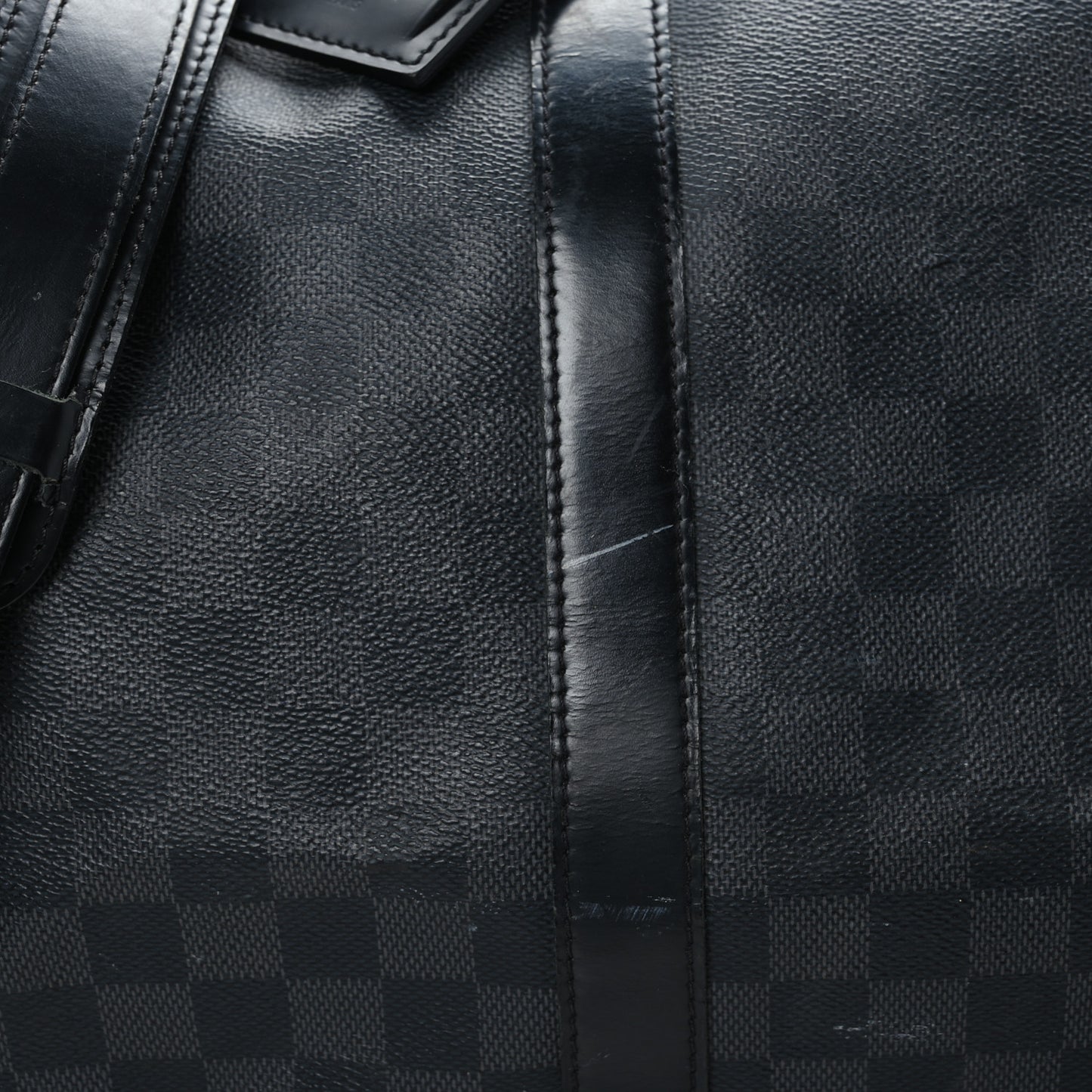Damier Graphite Keepall Bandouliere 55