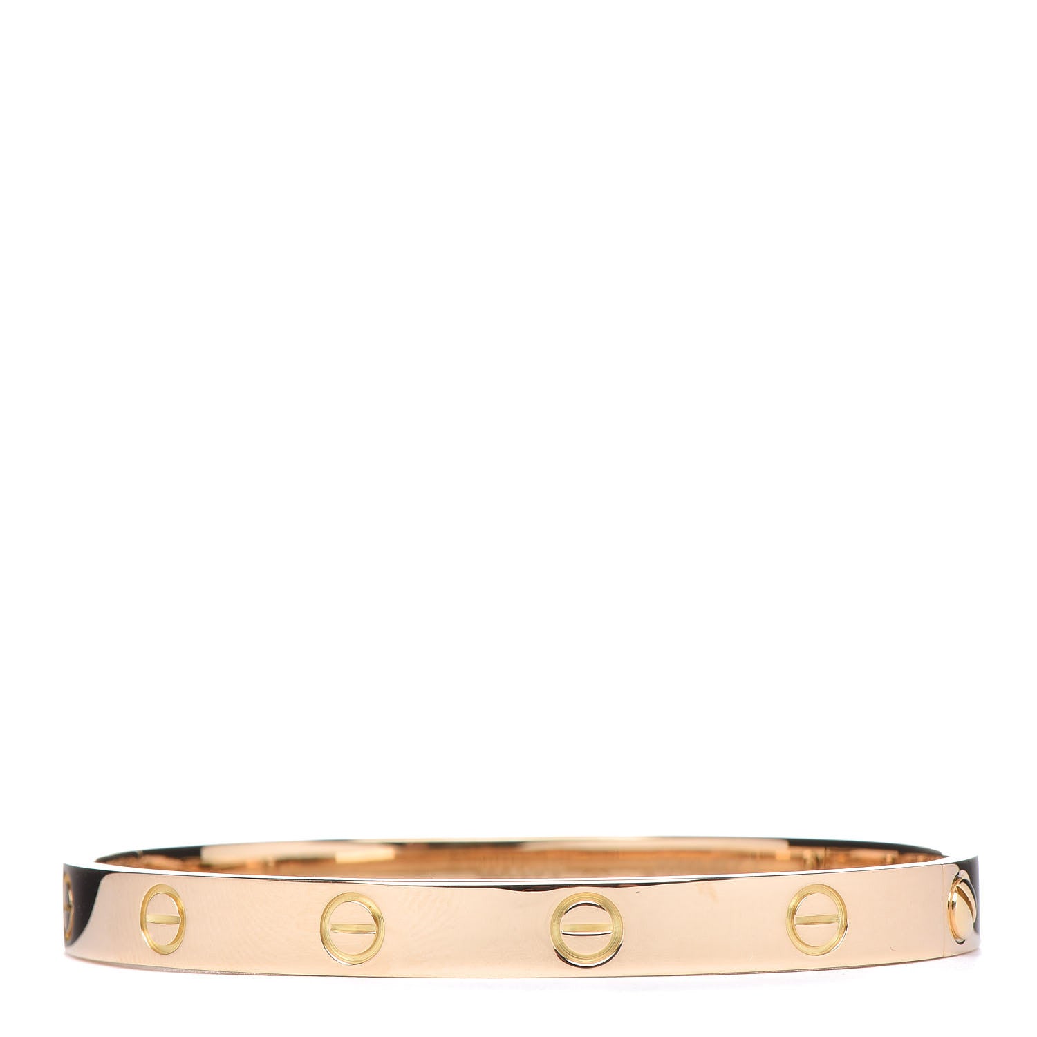 Cartier 18K Yellow Gold LOVE Bracelet 18 3 of 7