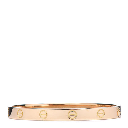 Cartier 18K Yellow Gold LOVE Bracelet 18 3 of 7