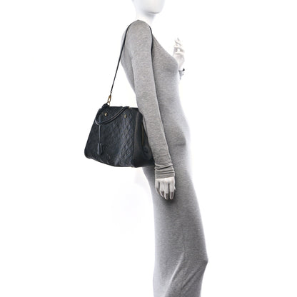 Louis Vuitton Empreinte Montaigne MM Black 3 of 9