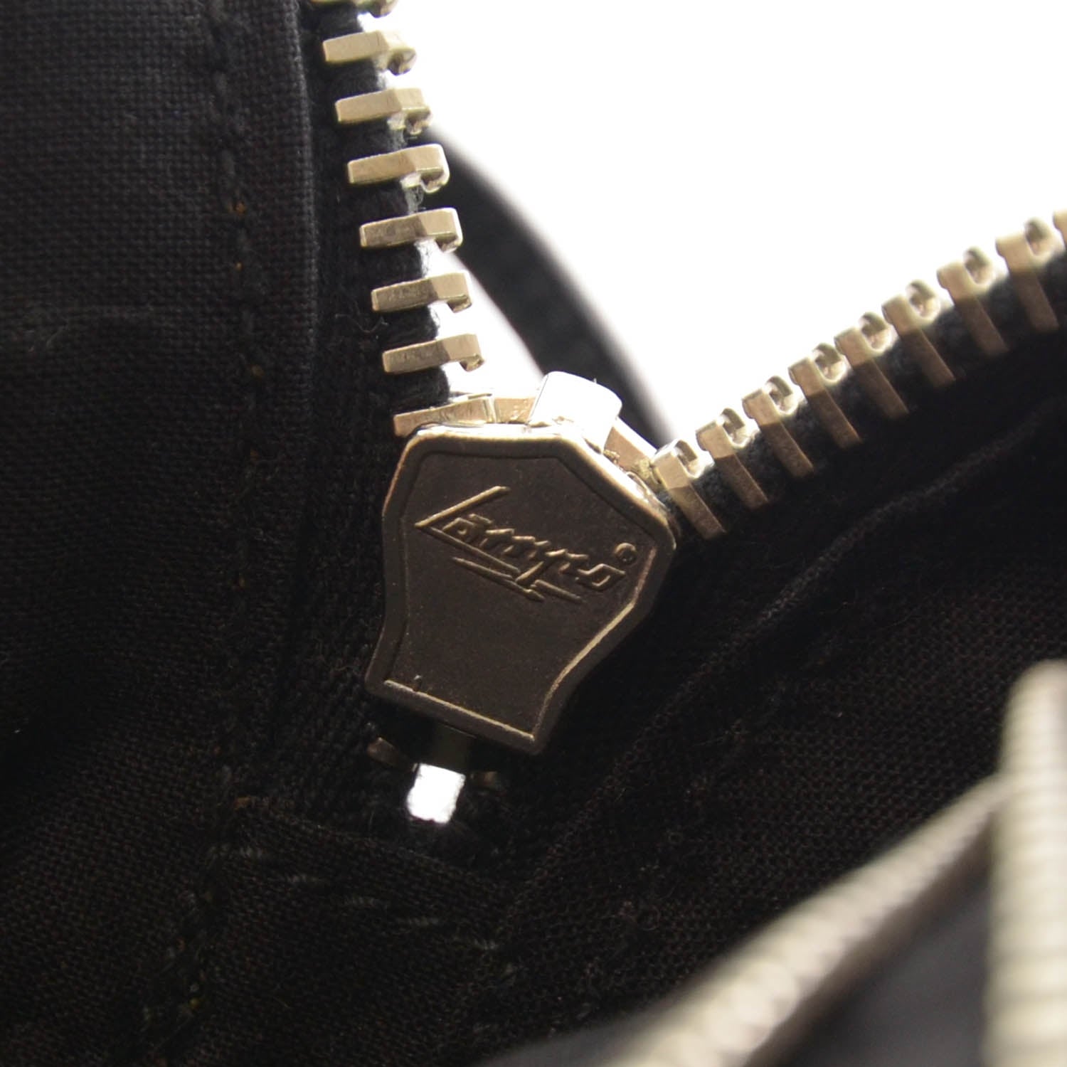 Balenciaga Leather Embossed Logo Satchel Black 6 of 10