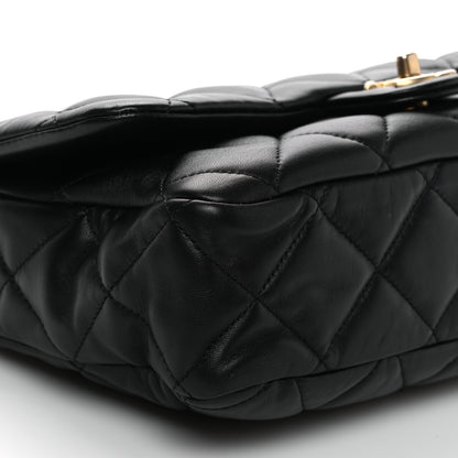 Chanel Lambskin Quilted Large Funky Town Flap Black 9 of 10