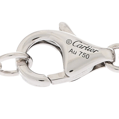 Cartier 18K White Gold Chain Necklace 4 of 5