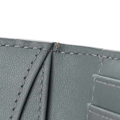 Christian Dior Supple Calfskin Cannage Caro Dandelion Card Holder Cloud Blue 7 of 7