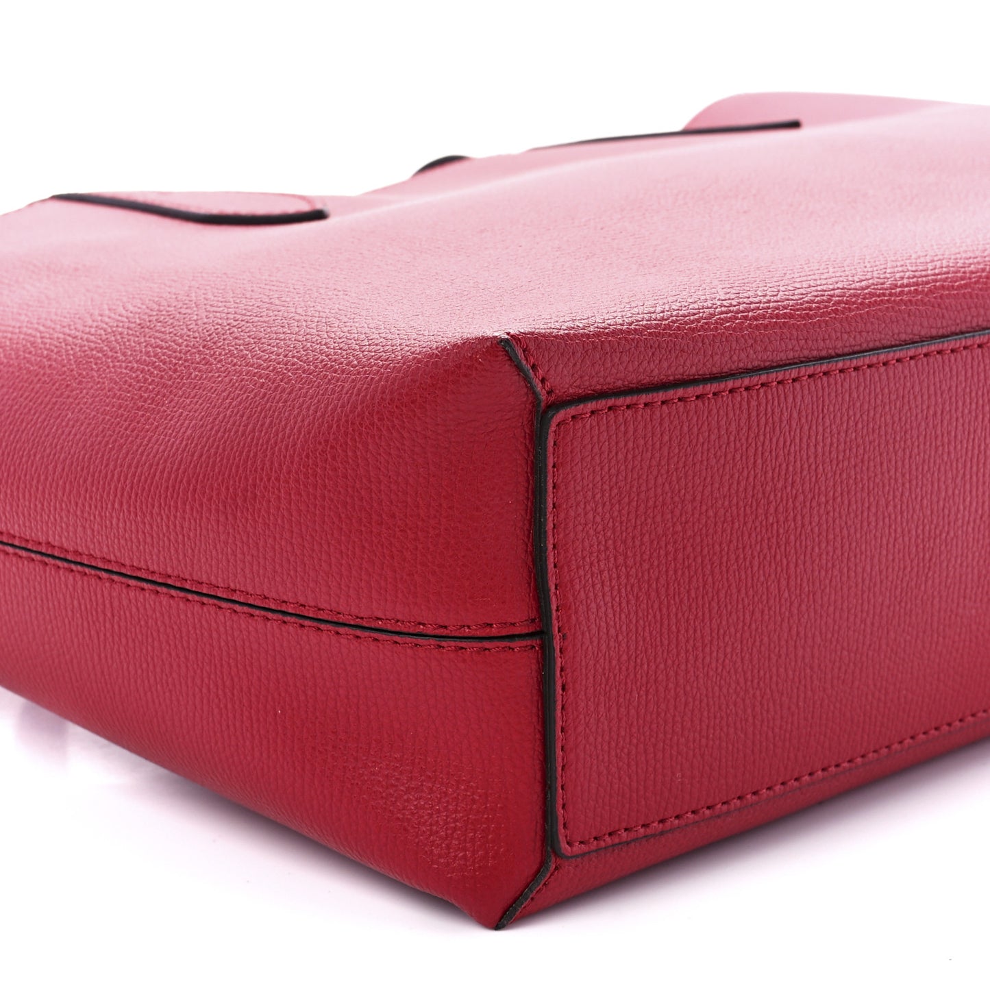 Haymarket Check Small Reversible Tote Poppy Red