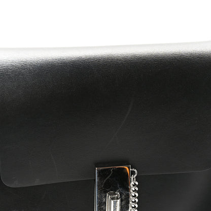 Chloe Shiny Calfskin Medium Annie Shoulder Bag Black 9 of 9