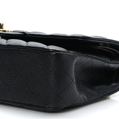Chanel Caviar Quilted Medium Double Flap Black 9 of 9