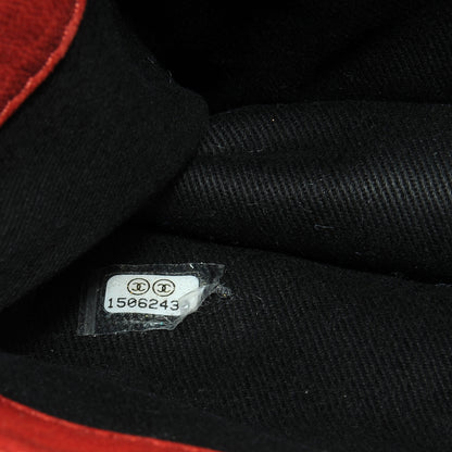 Chanel Lambskin Jumbo Take Away Flap Bag Red 8 of 8