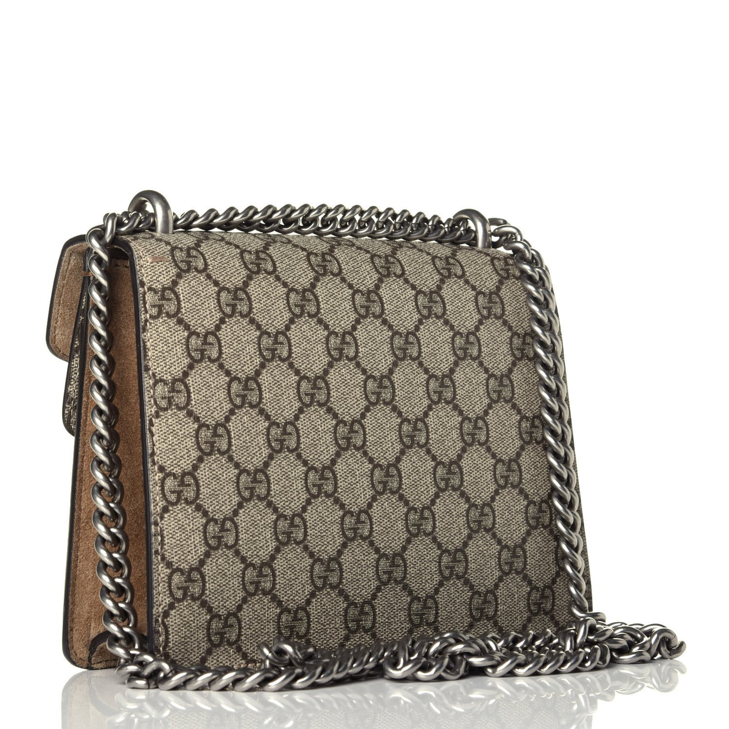 GG Supreme Monogram Mini Dionysus Shoulder Bag Taupe