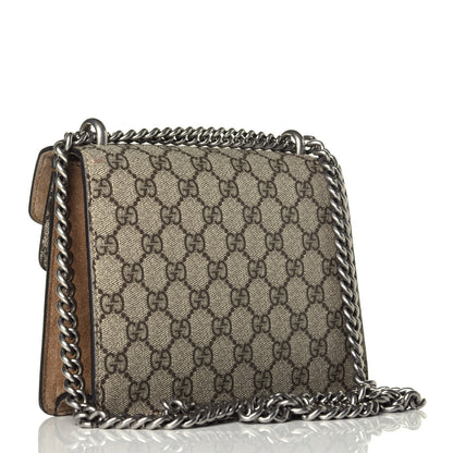 Gucci GG Supreme Monogram Mini Dionysus Shoulder Bag Taupe 3 of 10