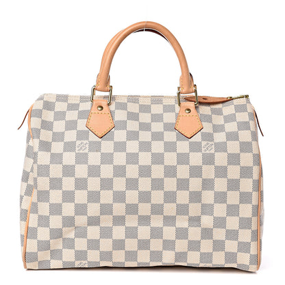 Louis Vuitton Damier Azur Speedy 30 1 of 11